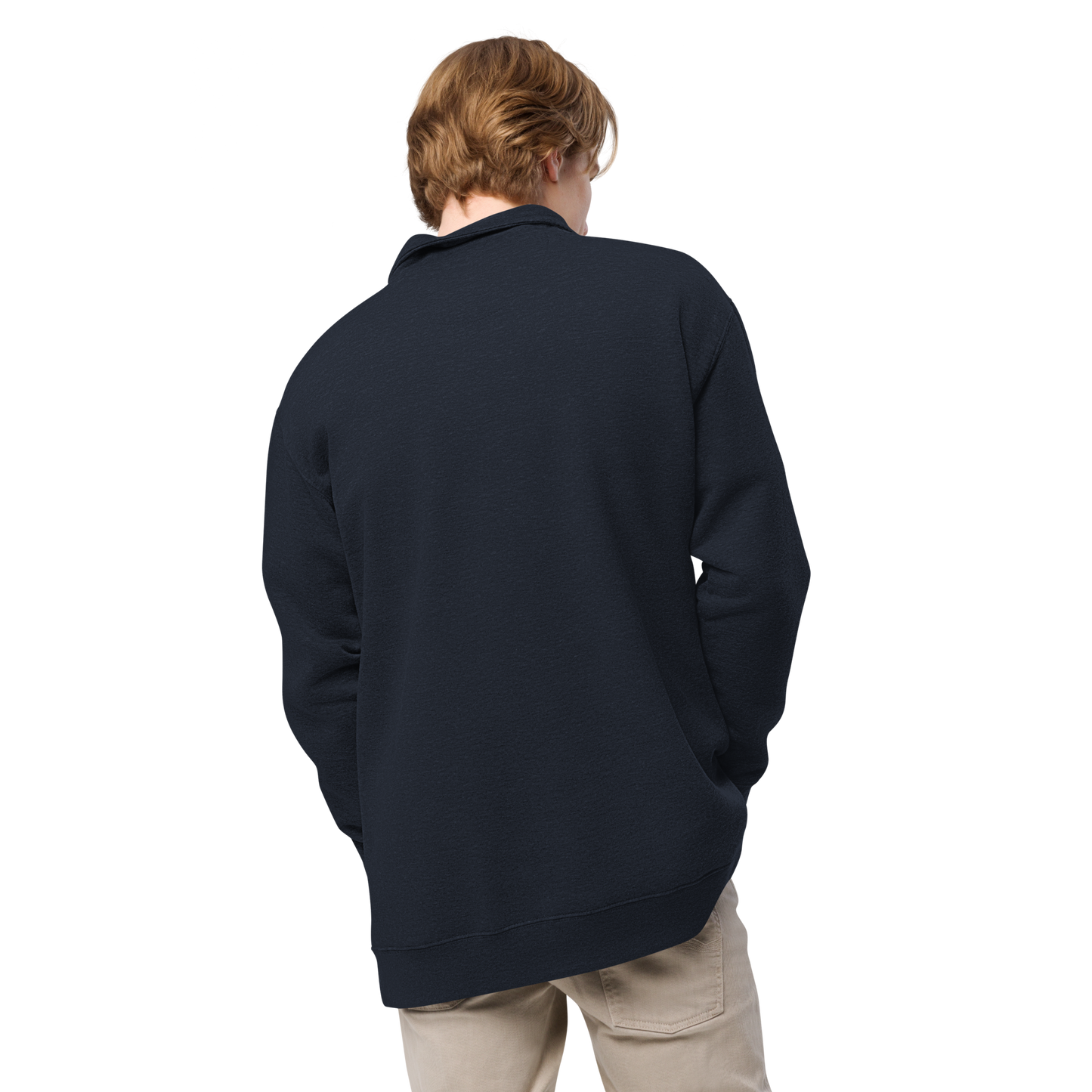 Unisex fleece pullover