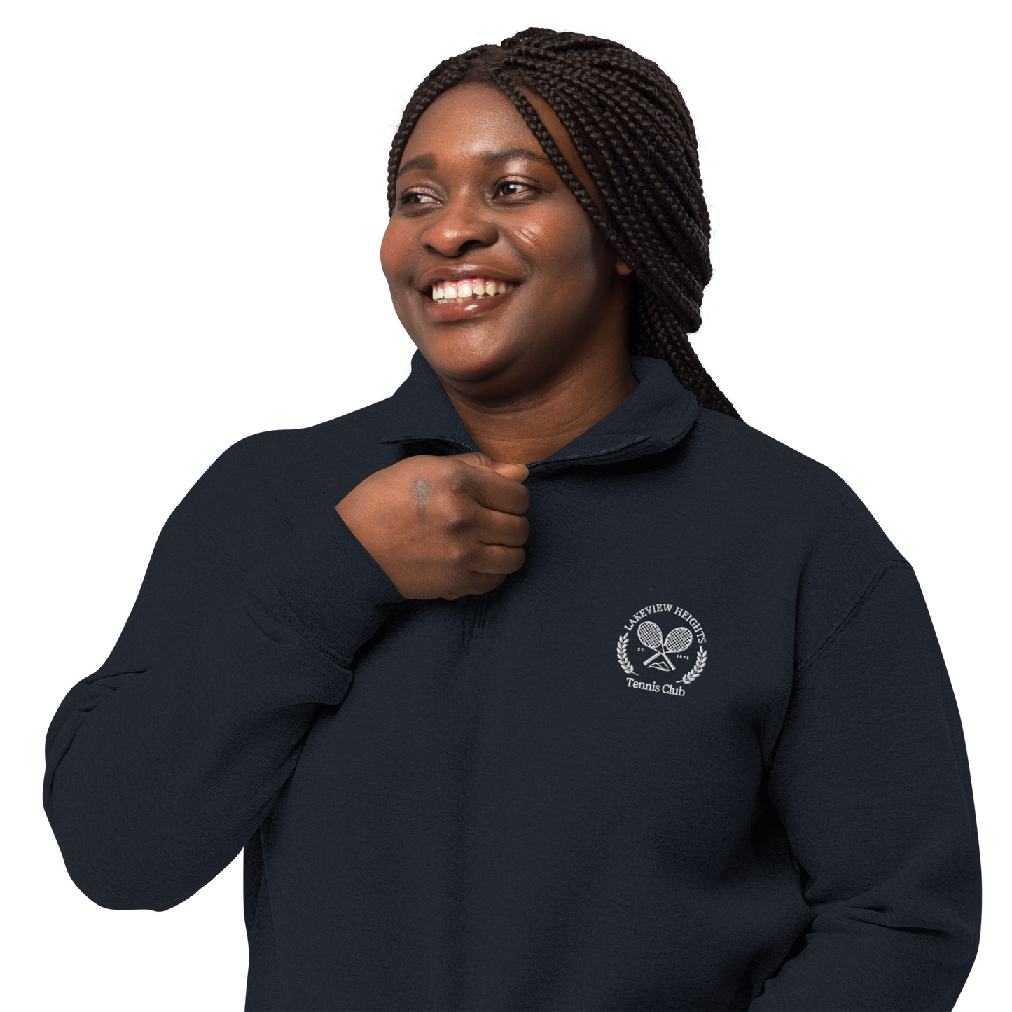 Unisex fleece pullover