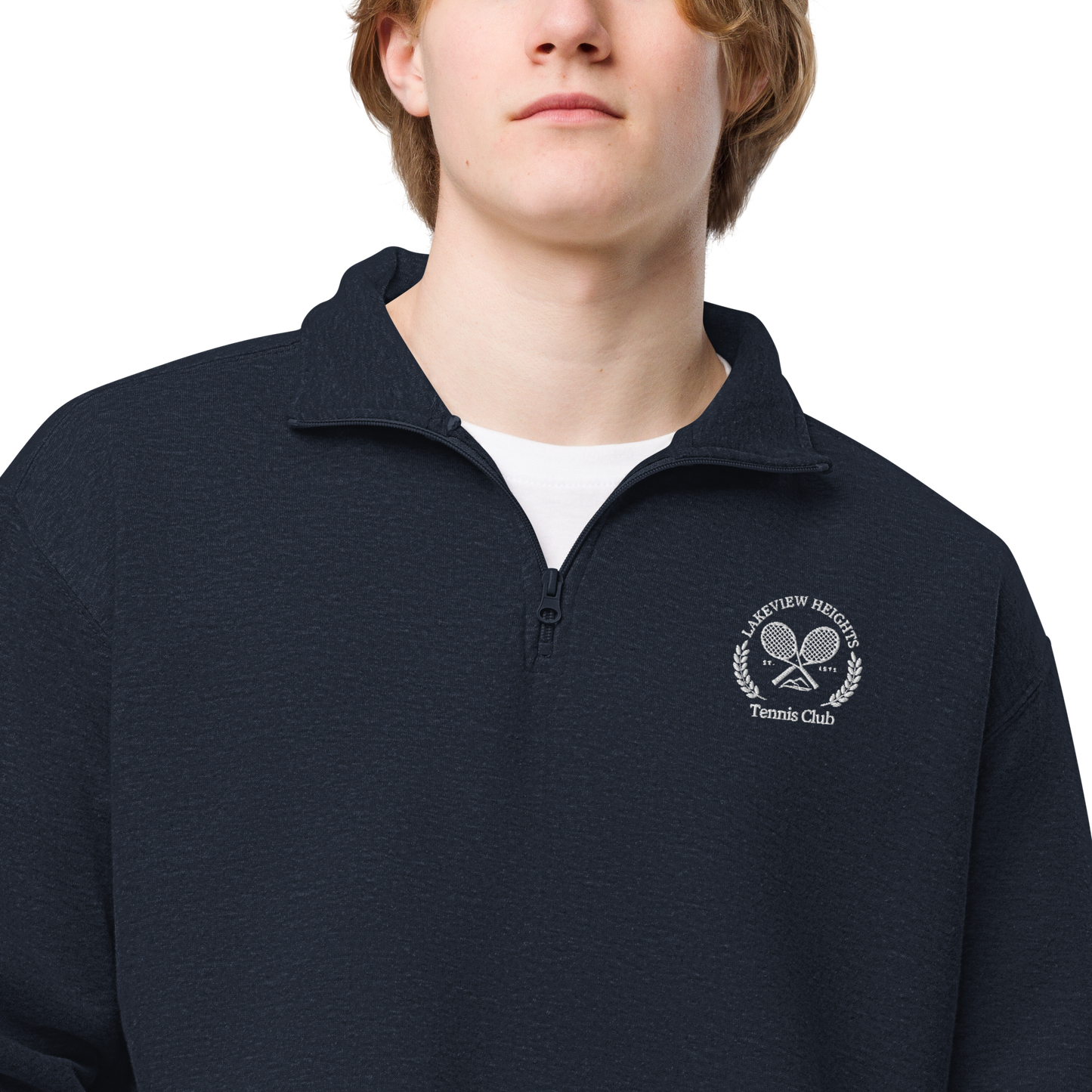 Unisex fleece pullover